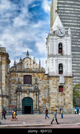 Église SAINT FRANÇOIS ou Iglesia de San Francisco, Bogota, Colombie, Amérique du Sud Banque D'Images