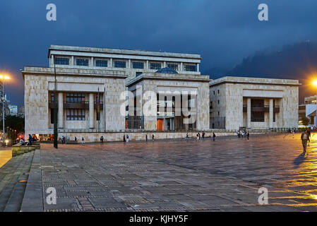 Palais de Alfonso Reyes Echandia, Plaza de Bolivar, Bogota, Colombie, Amérique du Sud Banque D'Images