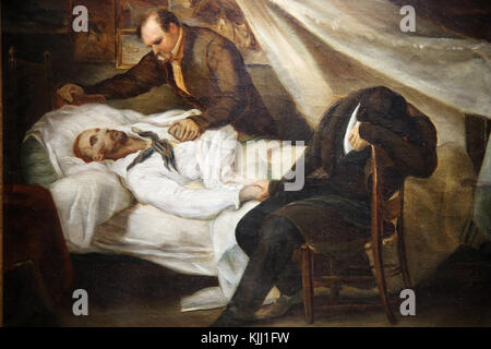 Ary Scheffer La mort de Géricault (1824 Photo Stock Alamy