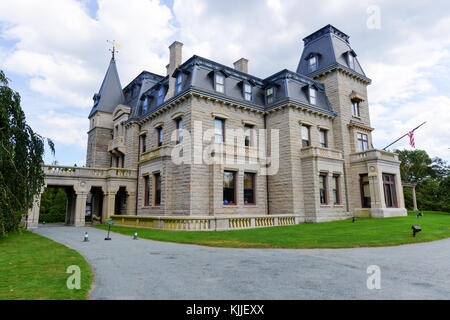 Newport, Rhode Island - 1 août 2013 : chateau-sur-mer à Newport, Rhode Island comme vu le 19 juillet 2013. c'est le premier de la grande avenue de bellevue Banque D'Images