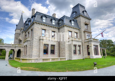 Newport, Rhode Island - 1 août 2013 : chateau-sur-mer à Newport, Rhode Island comme vu le 19 juillet 2013. c'est le premier de la grande avenue de bellevue Banque D'Images