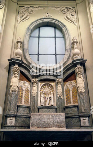 À l'intérieur de St Jean de Latran, l'église de Rome. L'Italie. Banque D'Images