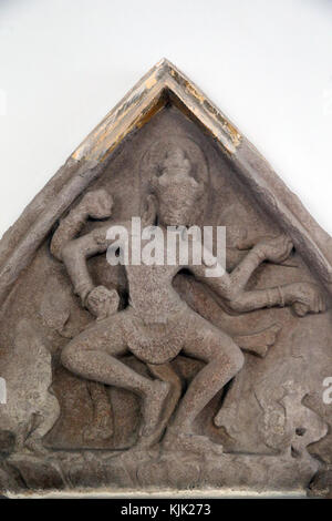 Museum of Cham Sculpture. Shiva. Danang. Le Vietnam. Banque D'Images