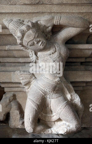 Museum of Cham Sculpture. Apsara. Danang. Le Vietnam. Banque D'Images