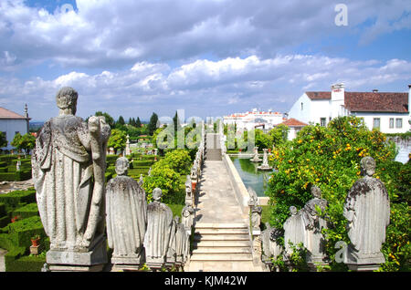 Jardin, CASTELO BRANCO, PORTUGAL région Beira Baixa Banque D'Images