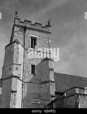 Eglise St Botolph King's Parade Cambridge Banque D'Images