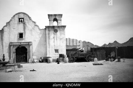 Tucson, AZ, USA, vers 1998 - Old Tucson studios, studio de cinéma et parc à thème à l'ouest de tucson, arizona - numérisation de négatifs Banque D'Images