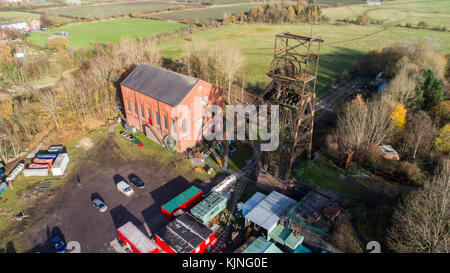 Astley Green Colliery Museum Mine de charbon en Astley, Greater Manchester, Angleterre, RU Banque D'Images