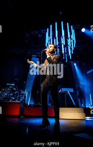 Milan, Italie. 28 nov, 2017 28 novembre 2017. milan fait mal en concert à fabrique crédit : Roberto finizio/Alamy live news Banque D'Images