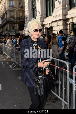 29 septembre 2017 - paris paris fashion week printemps-été 2018 femmes. Banque D'Images