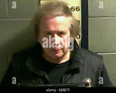 CAMDEN, MAINE - 18 JANVIER : Don McLean, l'auteur-compositeur-interprète derrière la chanson classique "American Pie", a été arrêté lundi matin à Camden, Maine pour agression domestique. La police de Camden a reçu un appel de la maison du chanteur vers 2 heures du matin lundi et a arrêté McLean à son arrivée sur les lieux. Il a été accusé d'un délit et transporté à la prison du comté de Knox le 18 janvier, à Camden Maine People : Don McLean Banque D'Images