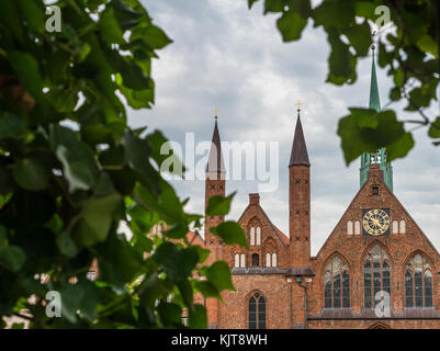 De l'hôpital Saint Esprit à Luebeck, Allemagne Banque D'Images