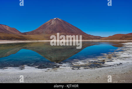 Photo prise en août 2017 dans l'Altiplano Bolivie, Amérique du Sud : la Bolivie Altiplano Laguna Verde Banque D'Images