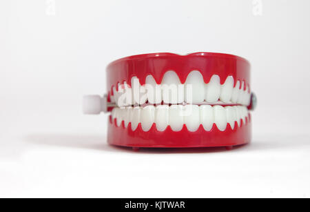 La nouveauté de broutement des dents. Banque D'Images