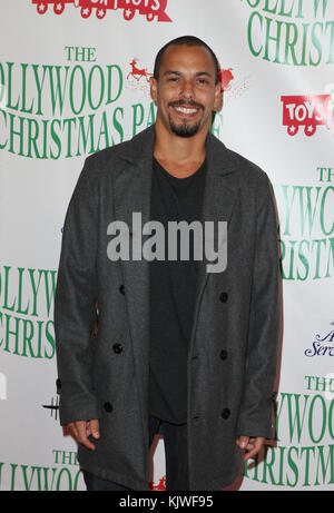 Hollywood, CA - 26 NOVEMBRE : Bryton James, à la 86ème édition annuelle de la parade de Noël hollywoodienne, au Hollywood Blvd, Californie, le 26 novembre 2017. Crédit: Faye Sadou/Mediapunch Banque D'Images