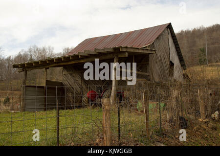 Caroline du Nord rustique barn Banque D'Images