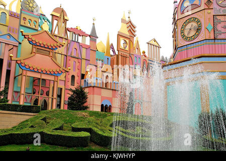 C'est un petit monde, Disneyland, Paris, France Banque D'Images