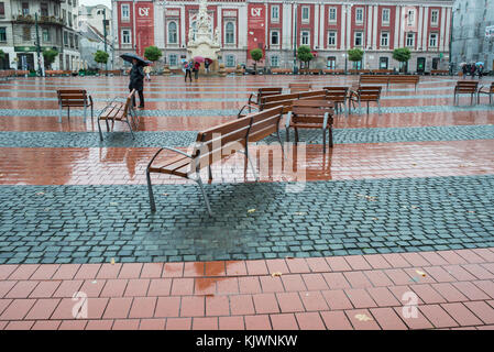 Place de la liberté, Timisoara, Roumanie Banque D'Images