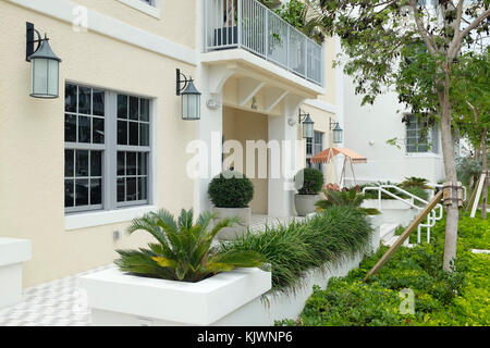 Le Plymouth Hotel, Miami, USA. Banque D'Images