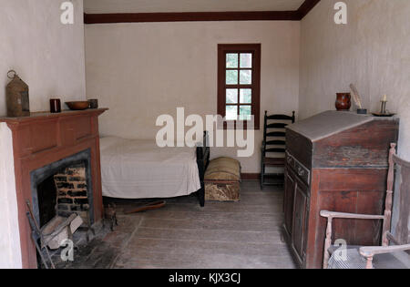 Le bureau du greffier quarts de Albin Rawlins sur le Mount Vernon, Alexandria, Virginia, United States. Banque D'Images