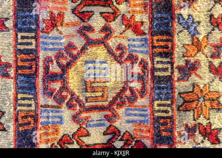 Tapis tissé à la main et une tapisserie,tapis vintage sur un bazar turc traditionnel. Turquie tapis dans l'égypte bazaar turquie Banque D'Images