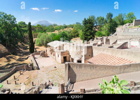 Ruines de Pompéi, italie Banque D'Images