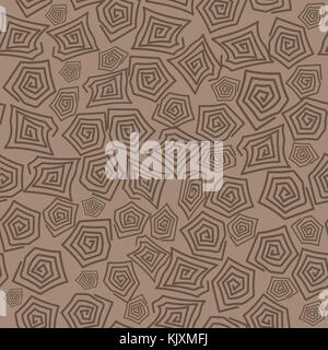 Turtle Shell Seamless Pattern Illustration de Vecteur