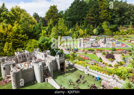 L'Angleterre, Devon, Torquay, Parc Miniature Babbacombe, Parc Miniature Babbacombe Model Village and Gardens Banque D'Images