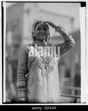 Carnaval de Pourim à Tel Aviv. 1934 Banque D'Images