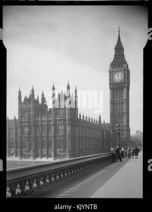 Photographiez le pont de Westminster, le palais de Westminster et Big Ben, monuments emblématiques de Londres. Banque D'Images