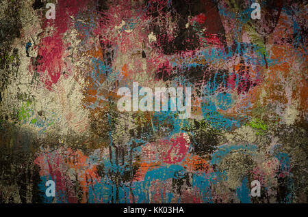 Art Moderne De Style Contemporain Similaire à Jackson Pollock