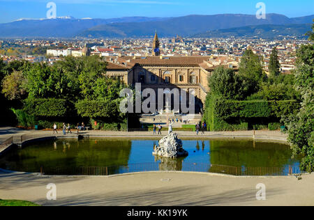 Palazzo Pitti Palace, Florence, Italie Banque D'Images