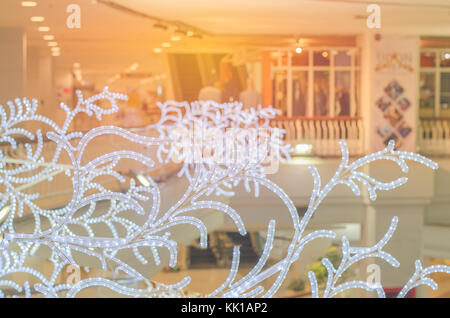 Feux clignotants, noël et nouvel an Banque D'Images