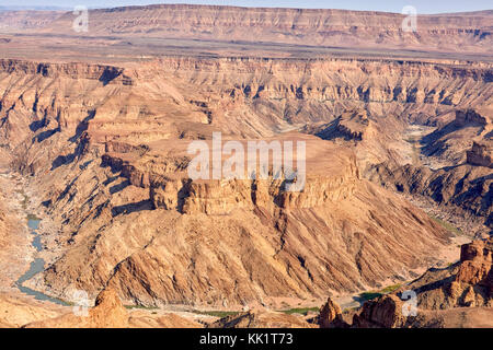 Fish River Canyon, Namibie, Afrique Banque D'Images