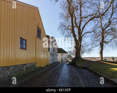 La ville forte, la vieille ville de Fredrikstad, Norvège Banque D'Images