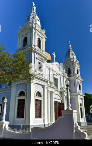 La cathédrale de Notre Dame de Guadalupe à ponce, Porto Rico. Banque D'Images