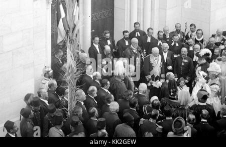 Parti royal entrant dans l'Église du Rédempteur pour son dévouement. 1898. matpc.07343.III Banque D'Images