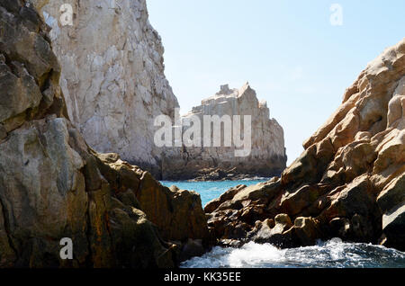 Cabo San Lucas aussi connu sous le nom de Los Cabos. Une ville à la pointe sud de la péninsule de Baja California au Mexique. Banque D'Images