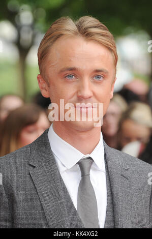 Tom Felton assiste à la première UK de Belle à BFI Southbank à Londres. 5 juin 2014 © Paul Treadway Banque D'Images
