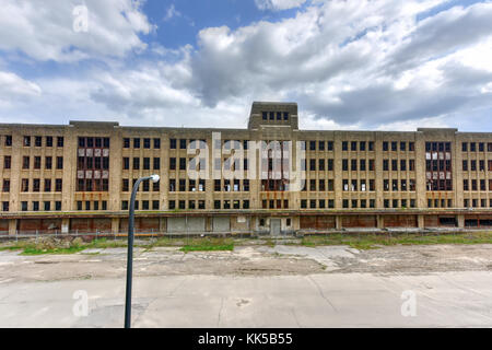 Buffalo central terminal est une ancienne gare ferroviaire de Buffalo, New York. Les 17 étages de style art déco a été actif de 1929 à 1979. Banque D'Images
