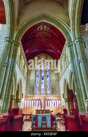 La cathédrale de la sainte trinité (souvent appelée la cathédrale des Bermudes) est une cathédrale anglicane située sur la rue de l'église dans la région de Hamilton, ber Banque D'Images