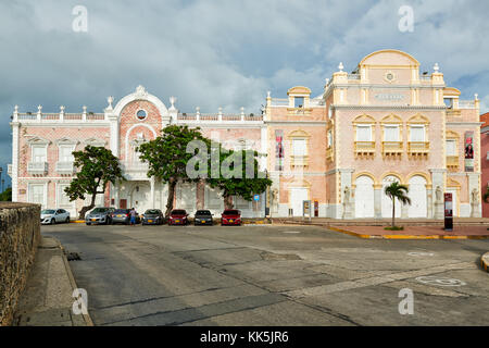 Teatro Heredia, Cartagena de Indias, Colombie, Amérique du Sud Banque D'Images