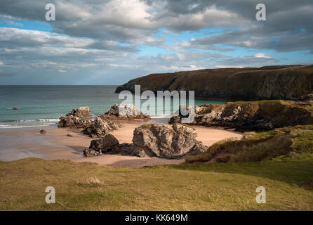 Le sango Sands près de Durness, Ecosse Banque D'Images