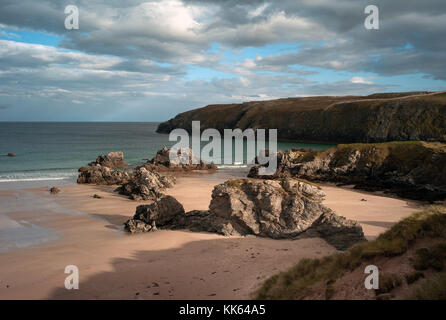 Le sango Sands près de Durness, Ecosse Banque D'Images