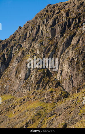 Jacks râteau sur Pavey Ark Langdale Lake District, Angleterre Banque D'Images