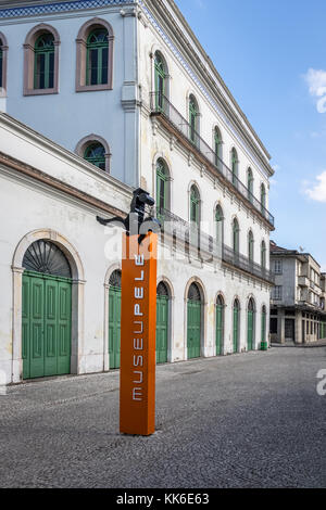 Musée pele - Santos, Sao Paulo, Brésil Banque D'Images