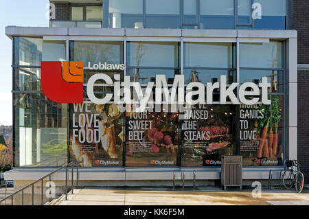 Loblaws City Market épicerie sur Arbutus Street à Vancouver, BC, Canada Banque D'Images