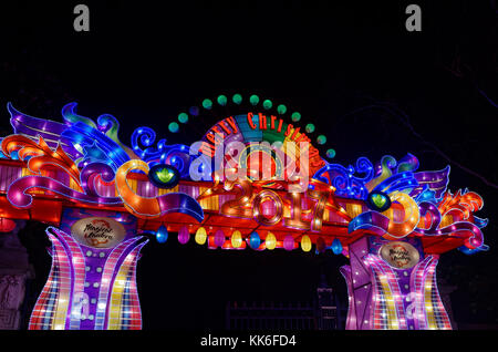 Exposition au Magical Lantern Festival à Chiswick House, Londres Banque D'Images