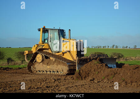 Caterpillar bulldozer cat d6n Banque D'Images