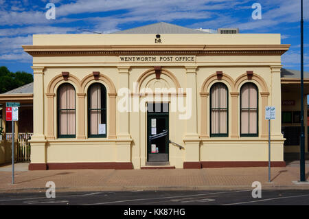 Bureau de poste, Wentworth, Nouvelle-Galles du Sud, Australie Banque D'Images